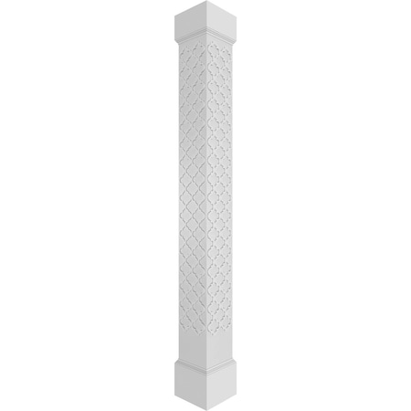 Ekena Millwork Craftsman Classic Square Non-Tapered Medium Marrakesh Fretwork Column CC1010ENMKMMIMI